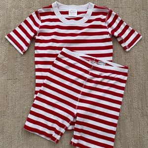Hanna Andersson Red/White Stripe PJs